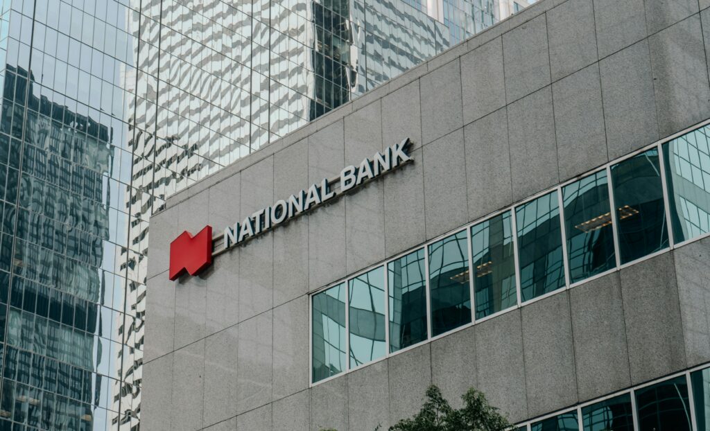 A national bank building